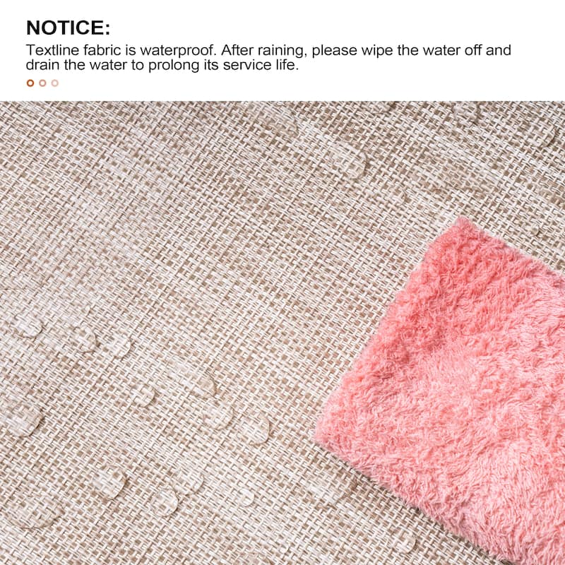 Outdoor Adjustable Aluminum Chaise Lounge Chairs for Patio Pool Terrace - See Picture