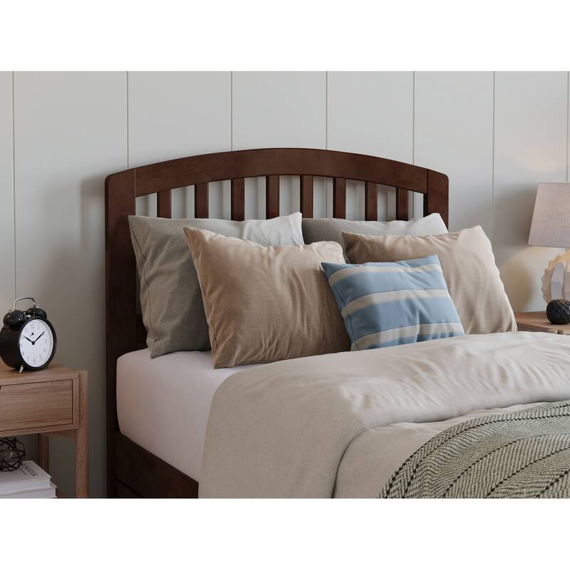 Lucia Platform Bed with Panel Footboard and Storage Drawers