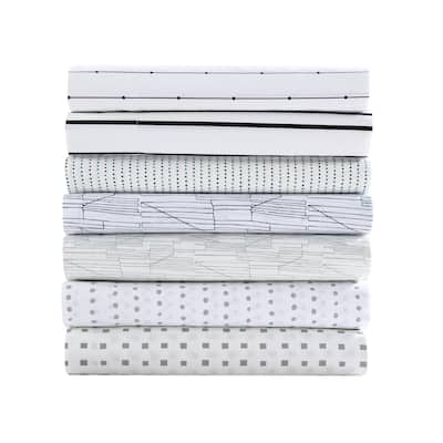City Scene Cotton Percale Printed Sheet Sets