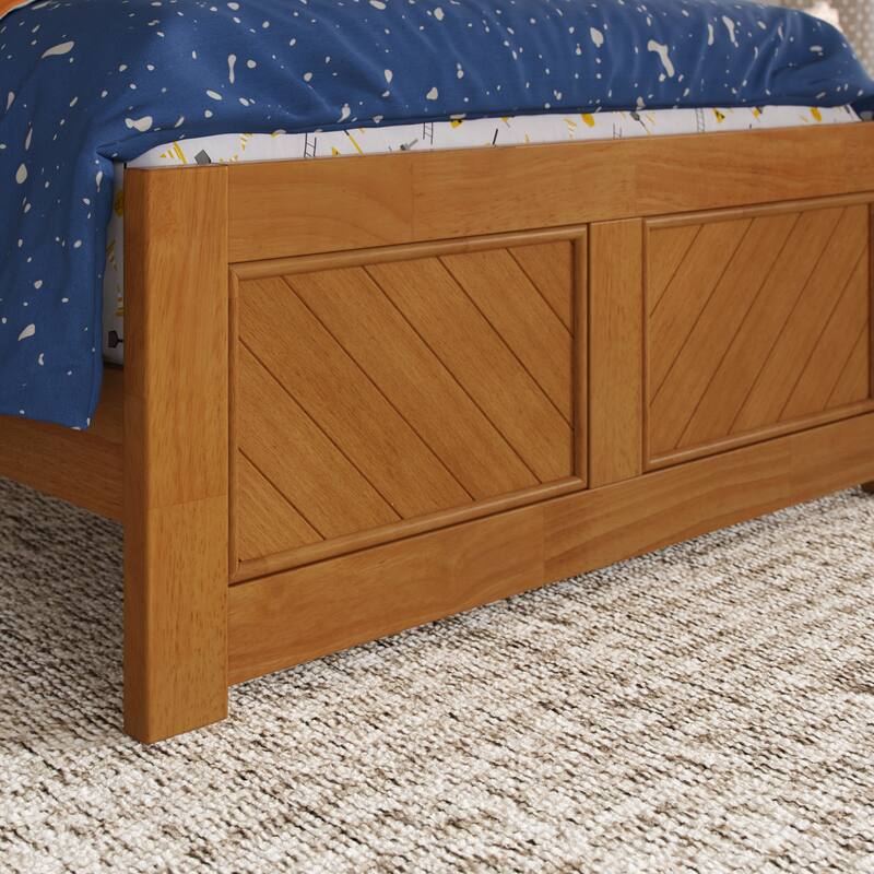Berkshire Queen Low Profile Platform Bed with Matching Footboard