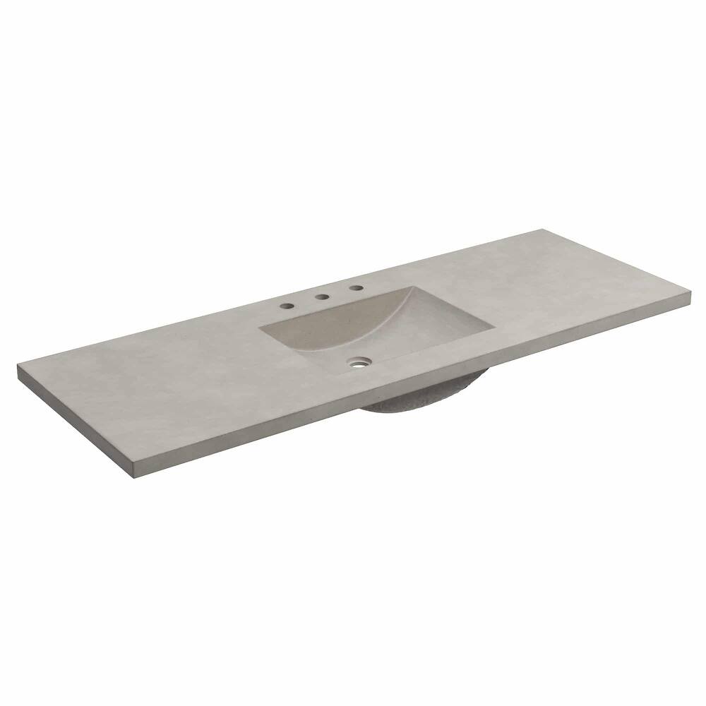 Palomar 60-inch NativeStone Bathroom Sink