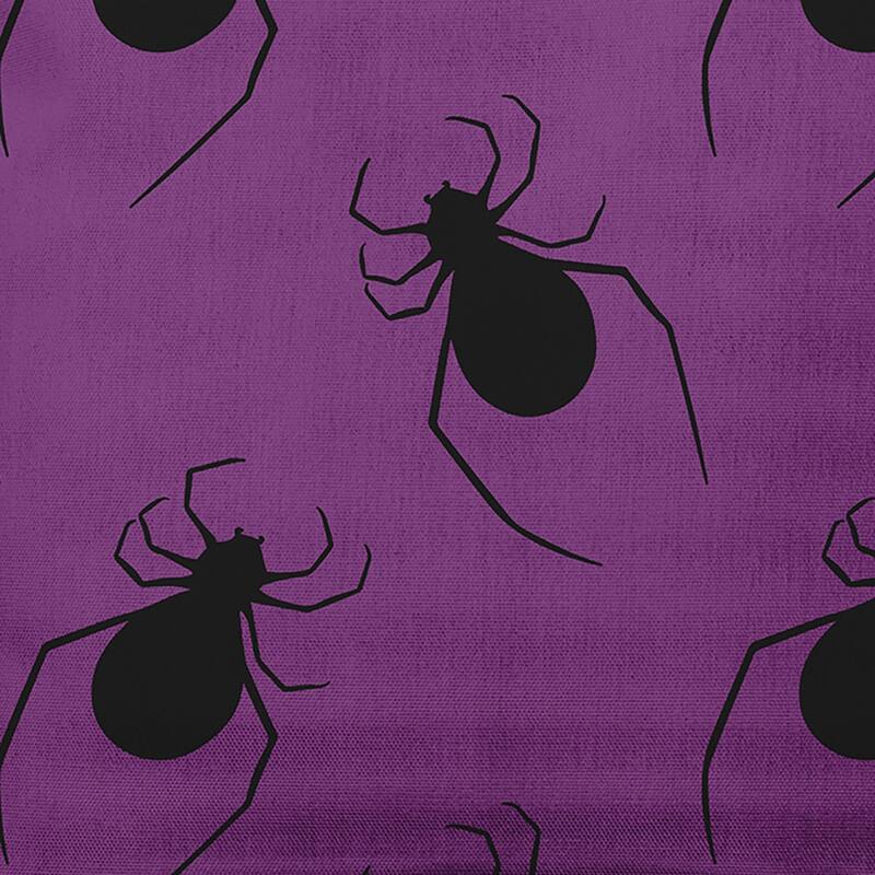 Crawling Spiders Decorative Throw Pillow - 26" x 26" - Amethyst