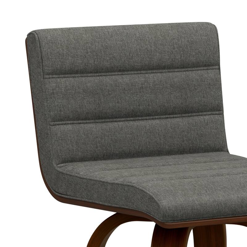 WYNDENHALL Madigan Mid Century Modern 28" Swivel Bar Stool