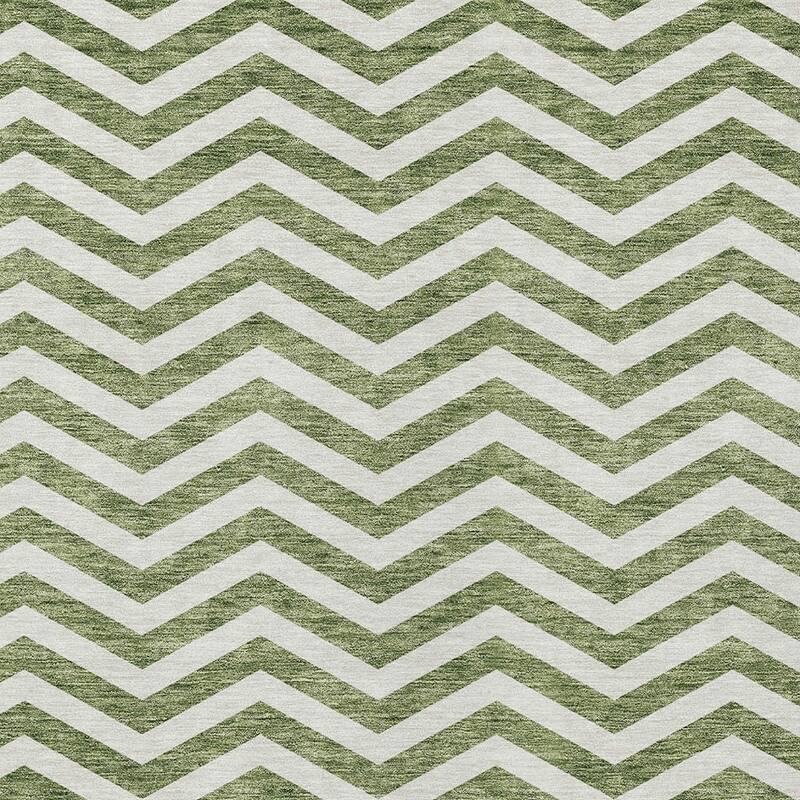 HomeRoots Chevron Transitional Rectangle Outdoor Rug