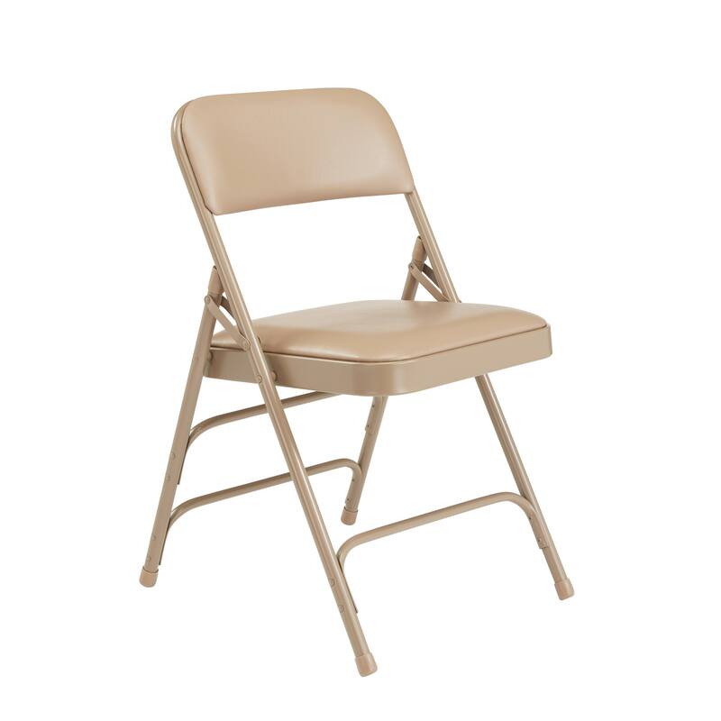 (4 Pack) NPS 1300 Series - Vinyl Upholstered - Premium Folding Chair