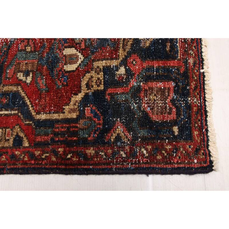 ECARPETGALLERY Hand-knotted Antalya Vintage Red Wool Rug - 3'3 x 5'10