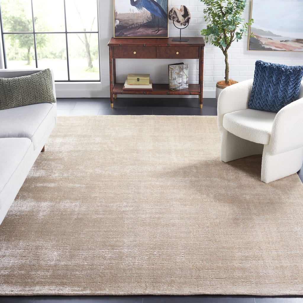 SAFAVIEH Handmade Mirage Helly Modern Abstract Viscose Rug