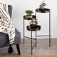 preview thumbnail 15 of 22, Kate and Laurel Finn Metal 3-tier Modern Plant Stand - 16x21x30