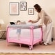 preview thumbnail 4 of 8, Gymax Portable Foldable Baby Playard Playpen Nursery Center w/