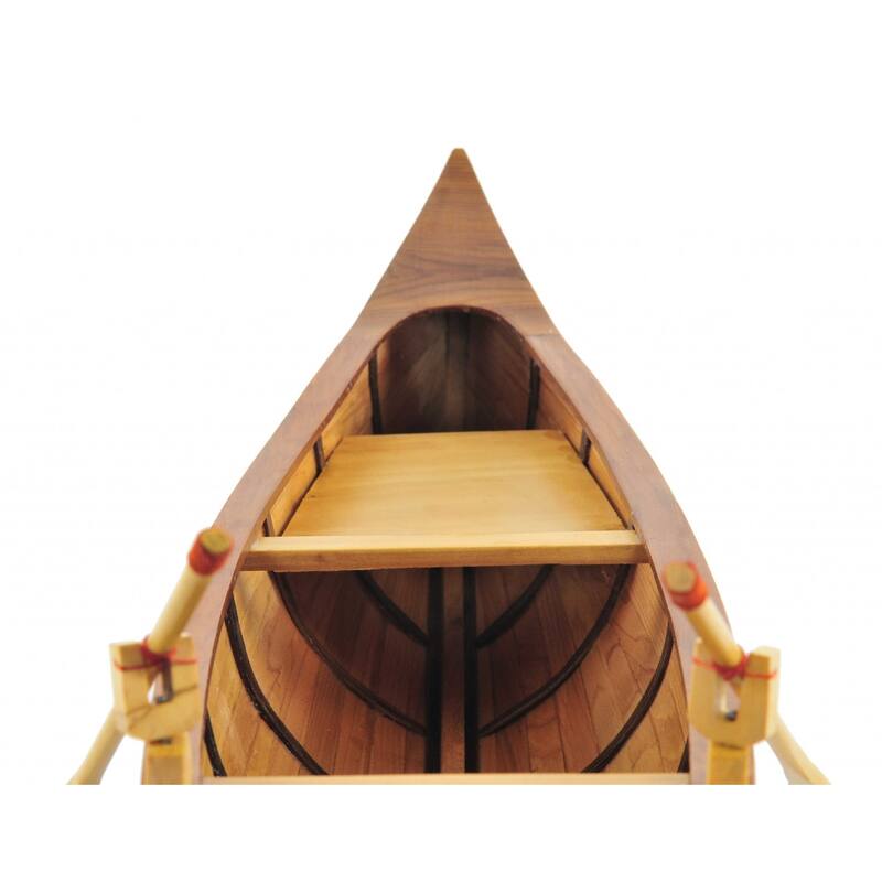 5" x 24" x 7" Indian Girl Canoe