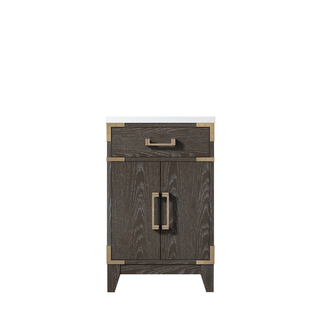 Laurel Bath Vanity with Acrylic Top and Sink