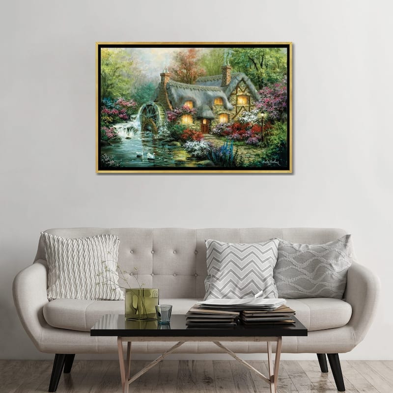 iCanvas "Country Retreat" by Nicky Boehme Framed Canvas Print