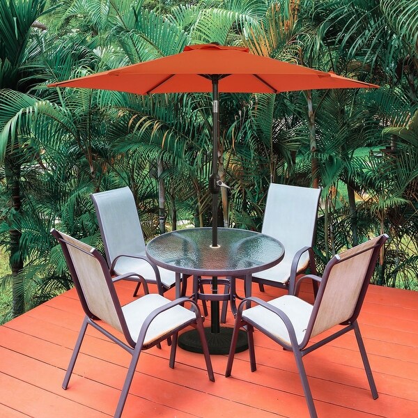 Bonosuki 7.5ft Patio Umbrella Waterproof Sunshade Canopy. Opens flyout.