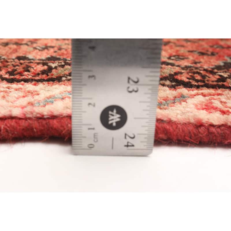 ECARPETGALLERY Hand-knotted Andelz Red Wool Rug - 2'6 x 6'1