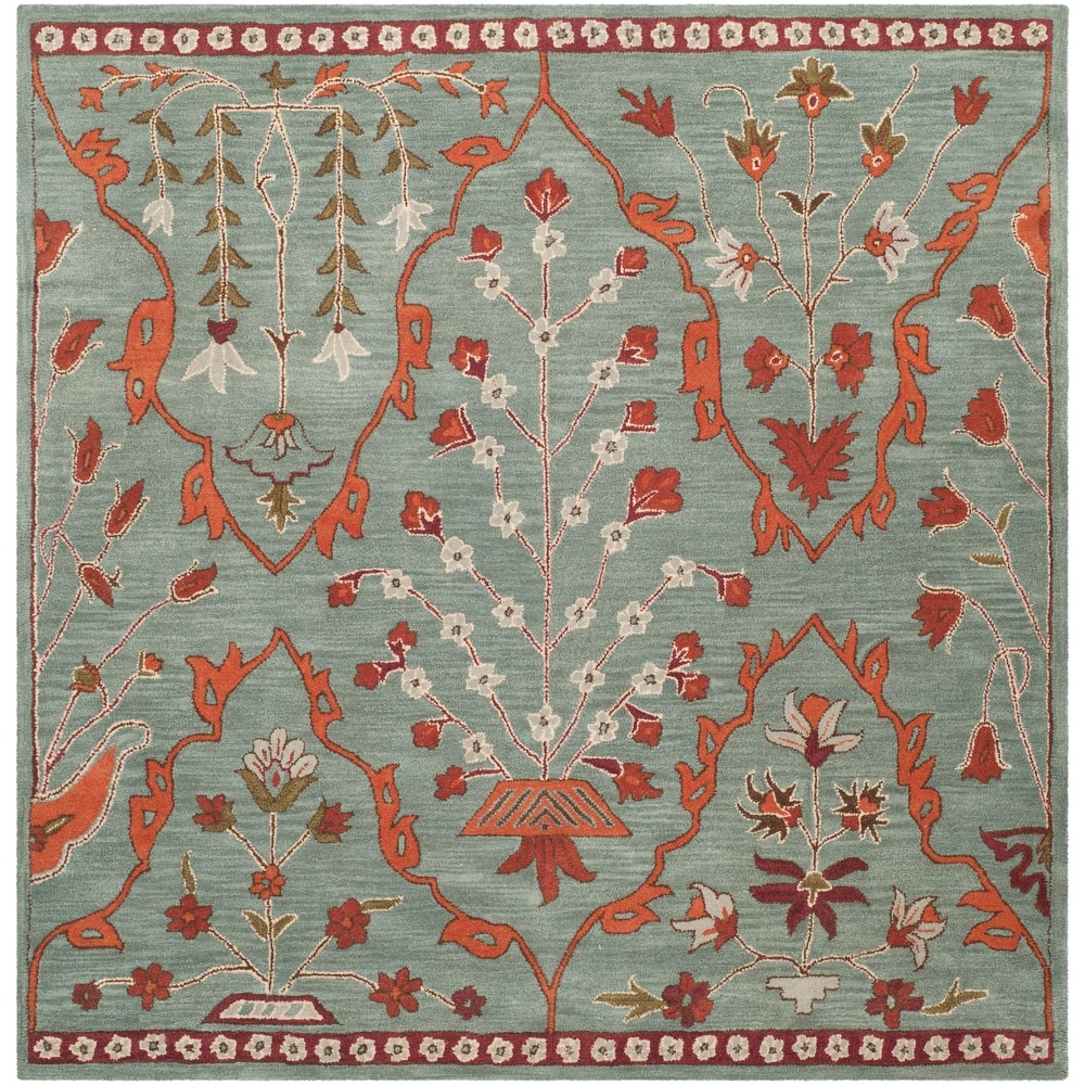 SAFAVIEH Handmade Wyndham Iori Modern Wool Rug