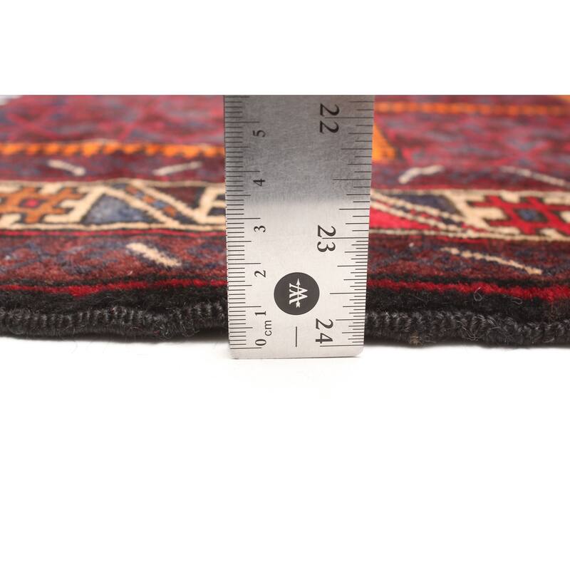 ECARPETGALLERY Hand-knotted Teimani Dark Navy Wool Rug - 3'0 x 4'8