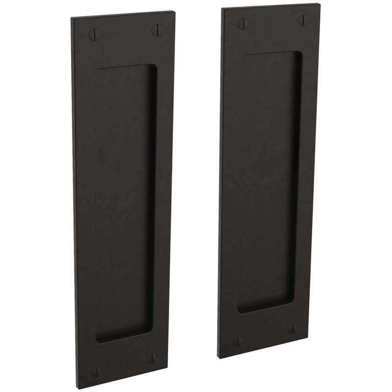 Baldwin Santa Monica Full Dummy Pocket Door Set with Double Door Catch