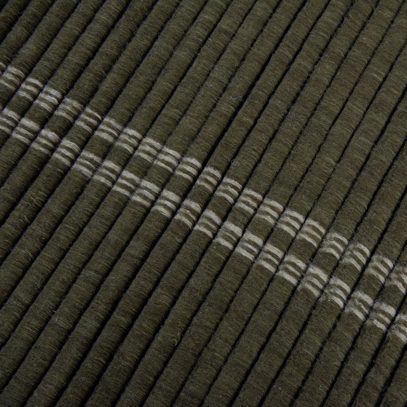 Alora Decor Klaus Stripe Wool Area Rug