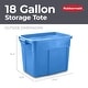 preview thumbnail 43 of 42, Rubbermaid Roughneck Storage Totes
