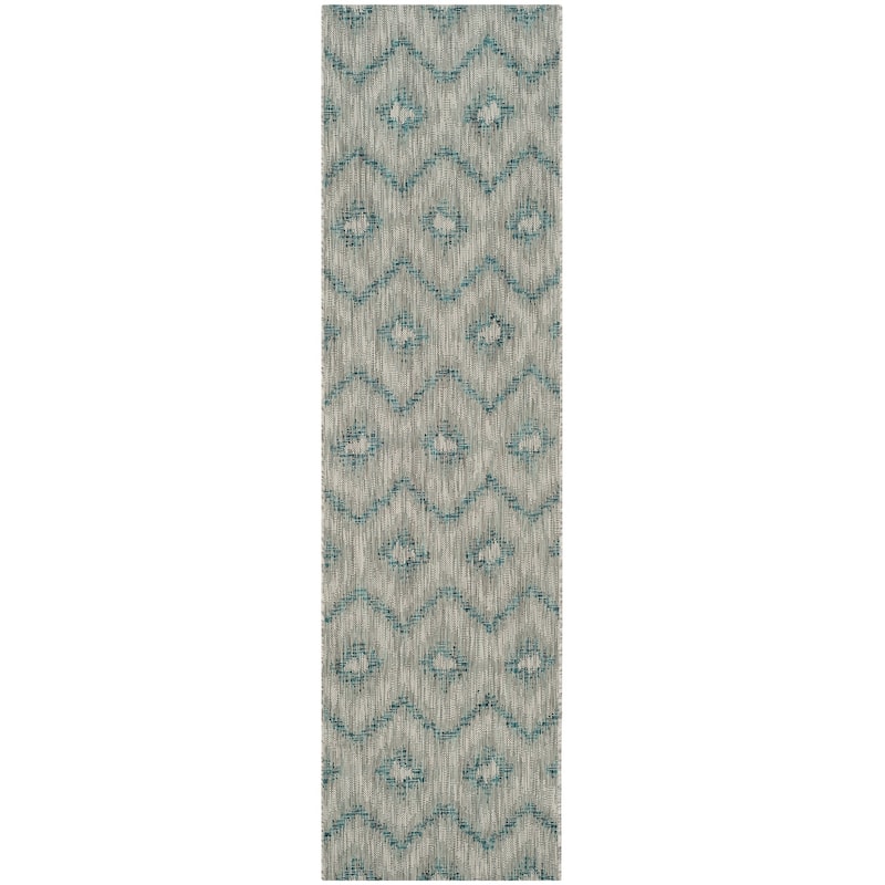 SAFAVIEH Courtyard Gorica Indoor/ Outdoor Waterproof Patio Backyard Rug
