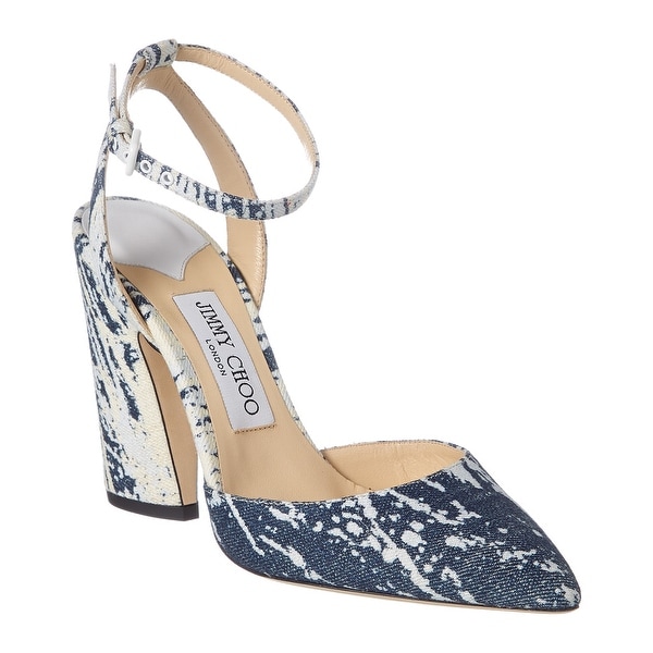 jimmy choo denim pump