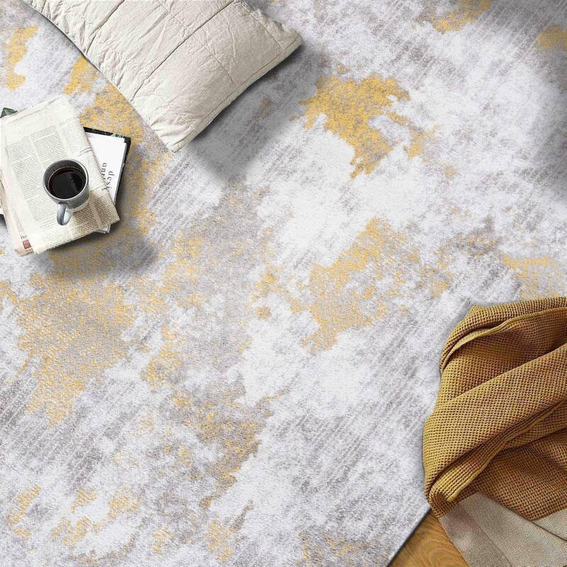 Contemporary Abstract Elegance Area Rug