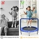 preview thumbnail 7 of 10, Costway 36'' Kids Trampoline Rebounder W/Full Covered Handrail & Pad
