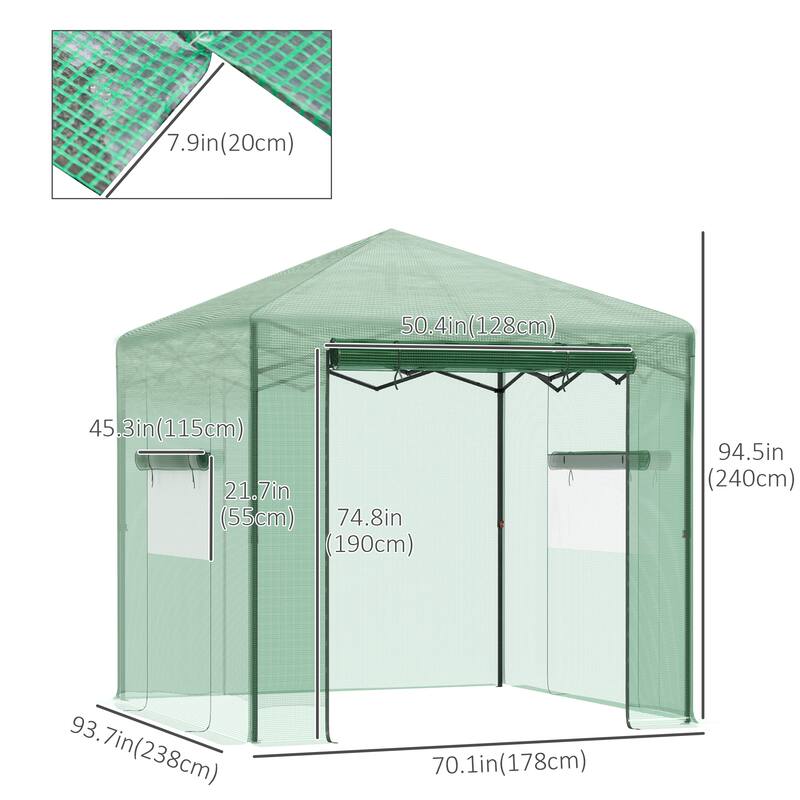 Portable Pop Up Walk-in Hot House