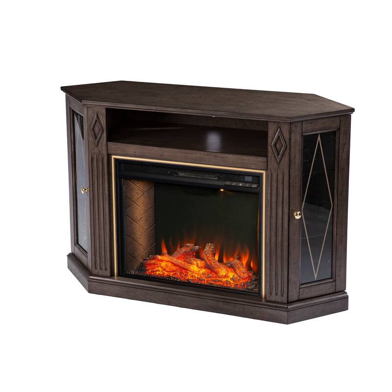 SEI Furniture Austindale Fireplace - 47"W x 15"D x 32"H