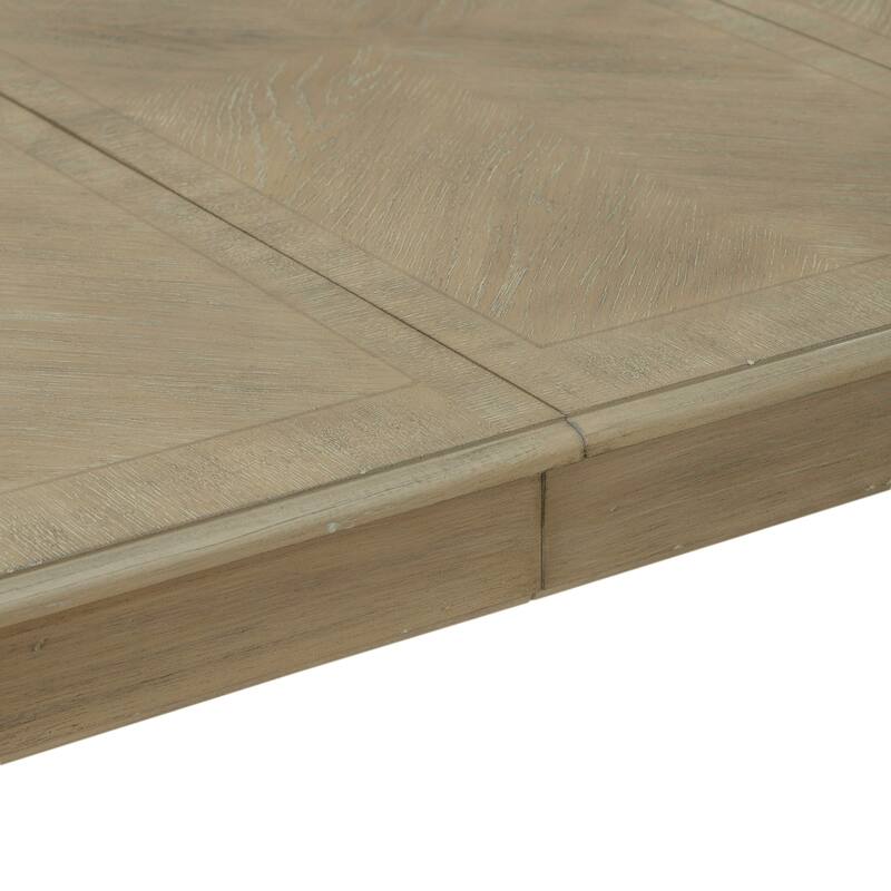 Magnolia Manor Weathered Bisque 7 Piece Rectangular Table Set