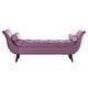 preview thumbnail 3 of 9, Christopher Knight Home - Quillon Velvet Tufted End of Bed Bench with Solid Wood Legs and 2 Pillows