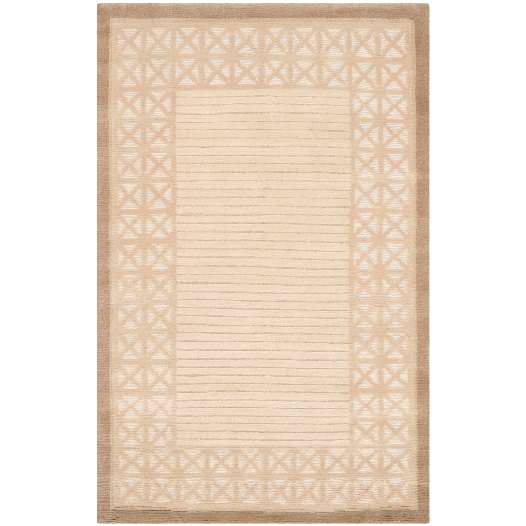 SAFAVIEH Couture Hand-knotted Nepalese Gunnel Wool Rug