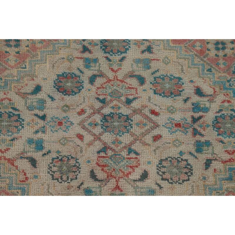 Tabriz Persian Vintage Area Rug Handmade Wool Carpet - 8'5" x 10'10"