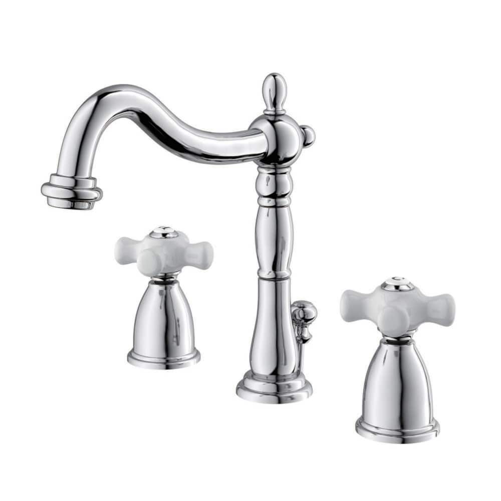 Kingston Brass Traditional 8 in. Widespread Bathroom Faucet