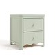 preview thumbnail 16 of 18, Storkcraft Casablanca 2 Drawer Nightstand Green