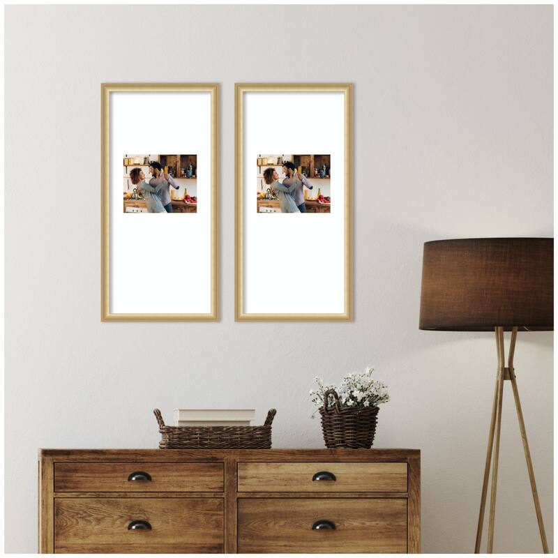 Kate and Laurel Florence Gold Photo Frame Set