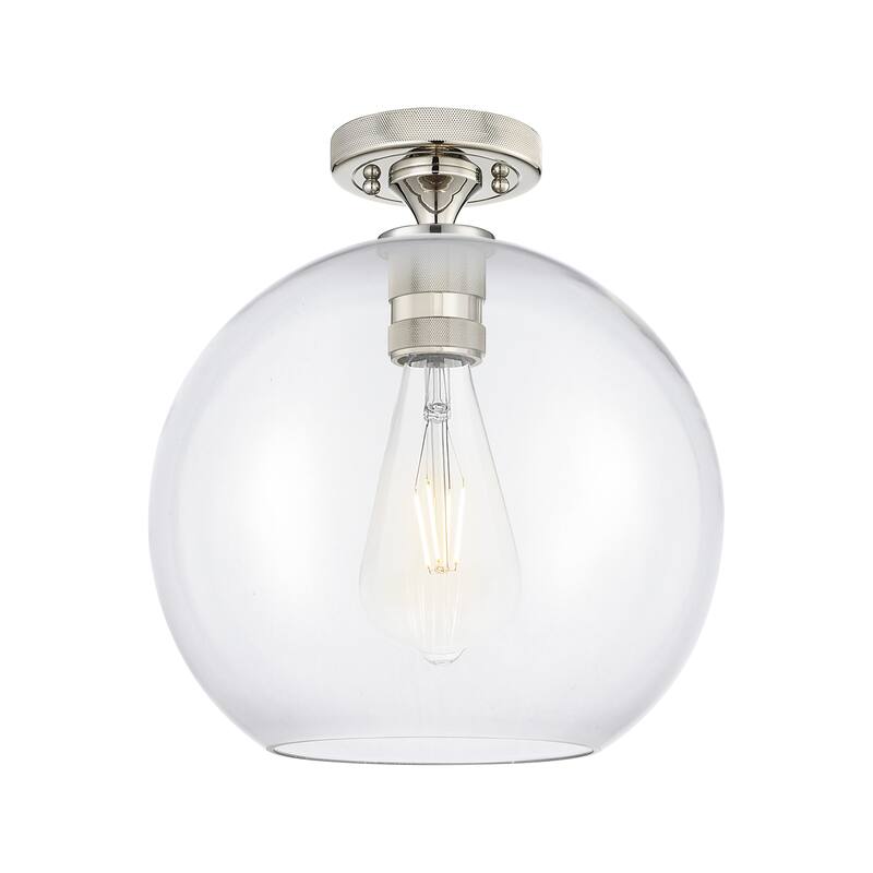 Innovations Lighting Downtown Urban - Crown Point - 1 Light 10" Athens Flush Mount