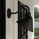 preview thumbnail 6 of 8, Hunter Cassius Outdoor WeatherMax 1-Light Wall Sconce Light - Farmhouse, Transitional, Modern Rustic