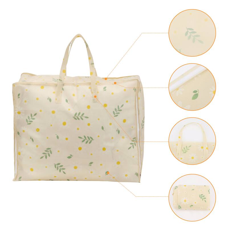 Clothes Storage, 1 Pcs Storage Bags, Moving Bags for Organizing Clothing, Closet Organizers and Storage with Handles