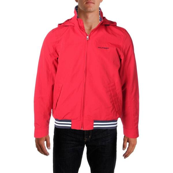 Shop Tommy Hilfiger Mens Regatta Jacket Water Resistant Mock
