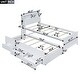 preview thumbnail 12 of 15, Twin Size Platform Bed with Storage LED Headboard, Trundle and Drawers, a Versatile and Stylish Bedroom Solution
