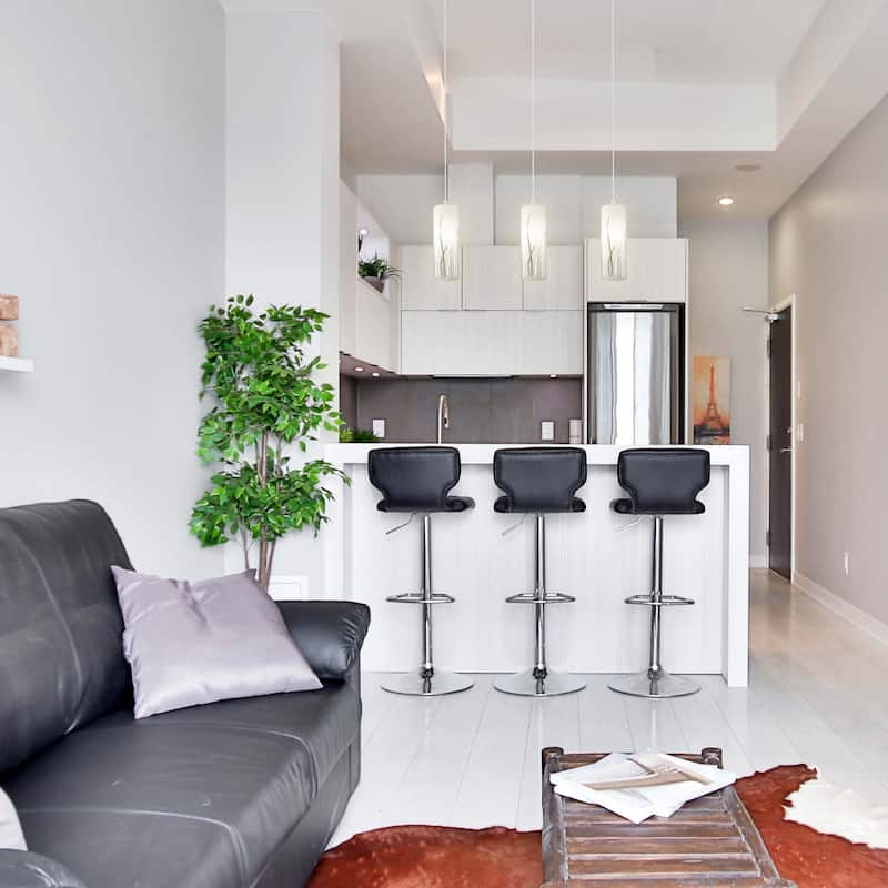 Eglo Rivato 1-light White and Chrome Mini Pendant