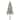 5 Foot Flocked Snowy Downswept Alpine Tree