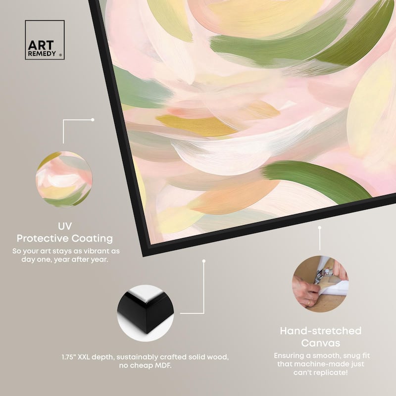 Brushstroke II Canvas by Art Remedy