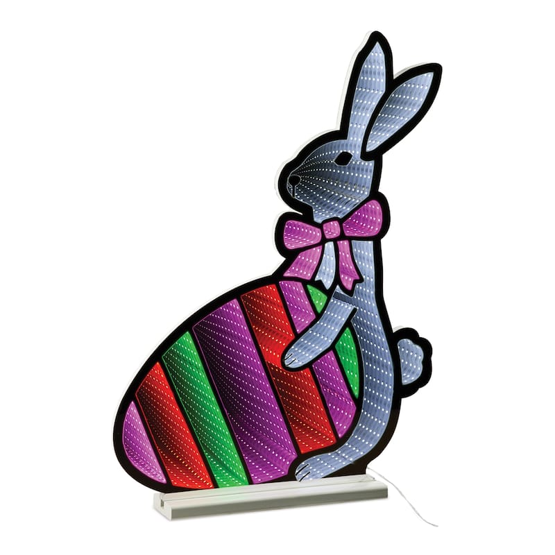 Bunny w/Easter Egg Ekkolight 23.5"H - N/A