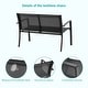 preview thumbnail 15 of 14, Bonosuki 4 Pieces Patio Furniture Sets Textilene Bistro Sets
