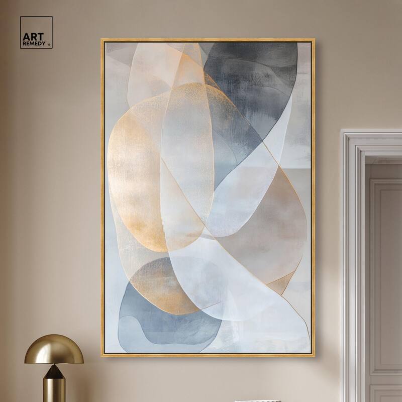 Blue Haze Canvas by Art Remedy