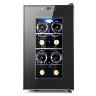 Yeego 8 Bottle Wine Refrigerator Mini Cooler