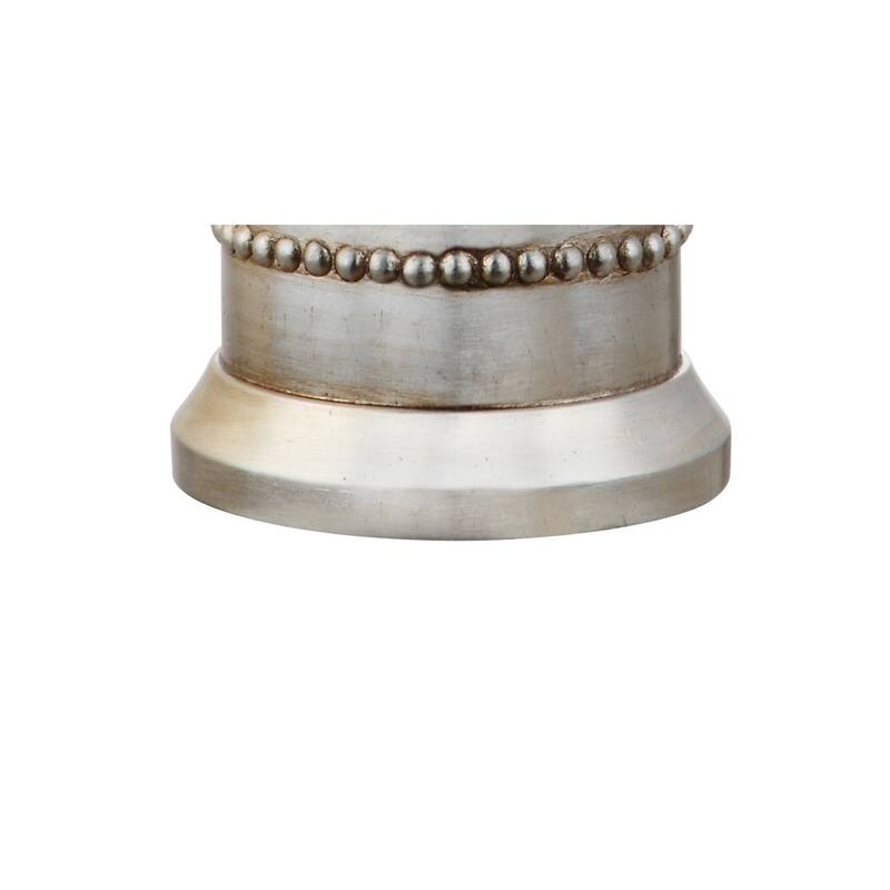 Isabella 31" Resin LED Table Lamp, Silver by JONATHAN Y