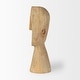 preview thumbnail 3 of 18, Ivan Large Wooden Head Sculpture